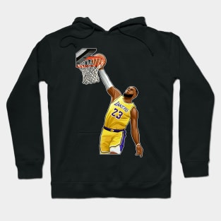 LeBron James #24 Dunk Power Hoodie